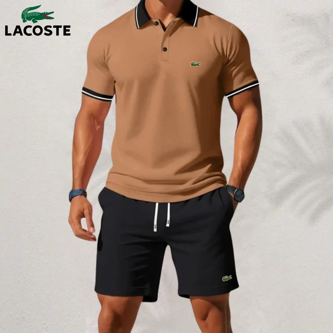 Souprava poloshirt a šortků
