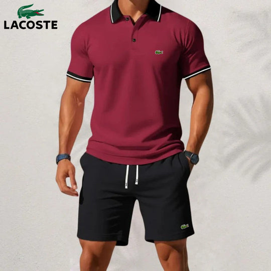 Souprava poloshirt a šortků