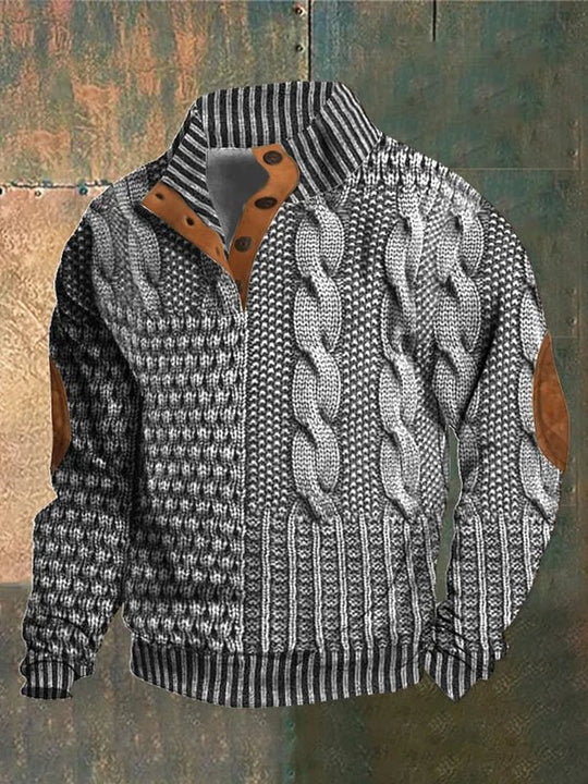 Miloš™ – Vintage svetr s potiskem