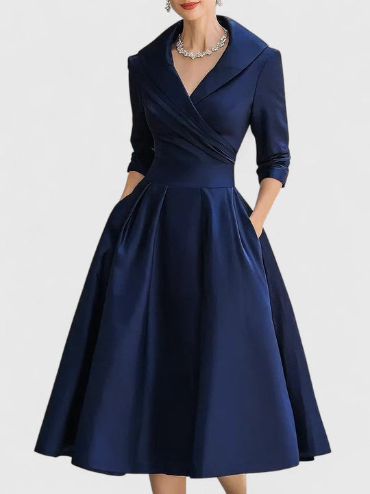 Zyrah | Elegantní Midi Šaty